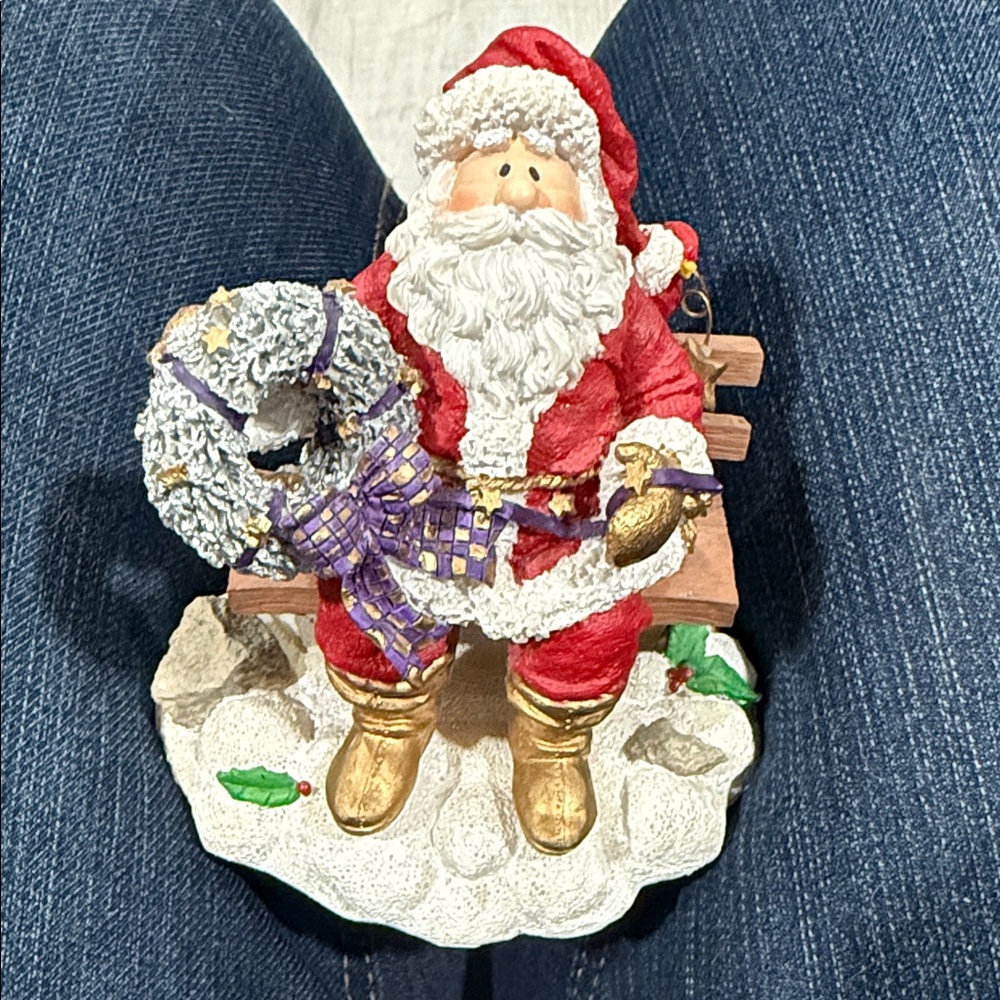 Winterfest Santa Claus Holiday Figurine